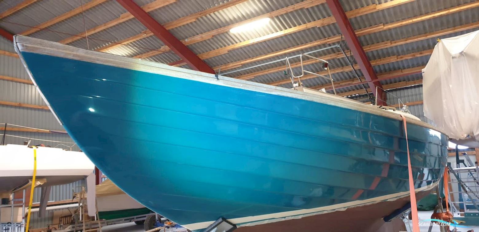 Folkeboot mit Harbeck Trailer