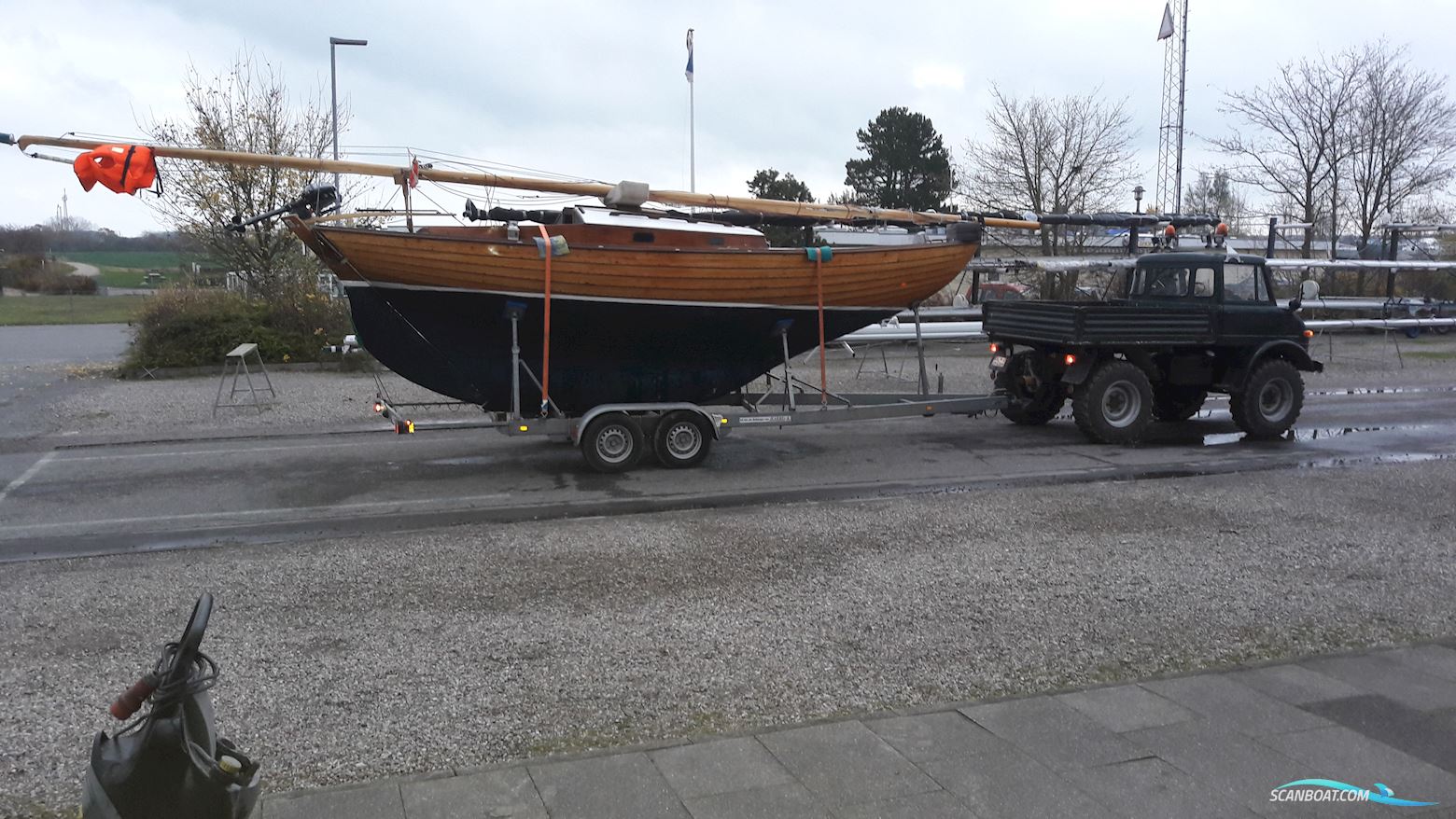 Folkeboot Sejlbåd 1965, med Mercury motor, Tyskland