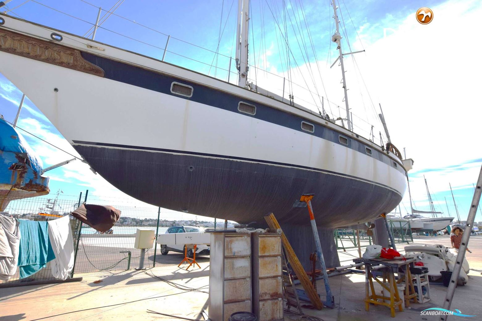 Formosa 47 Ketch Sejlbåd 1982, med Ford motor, Portugal