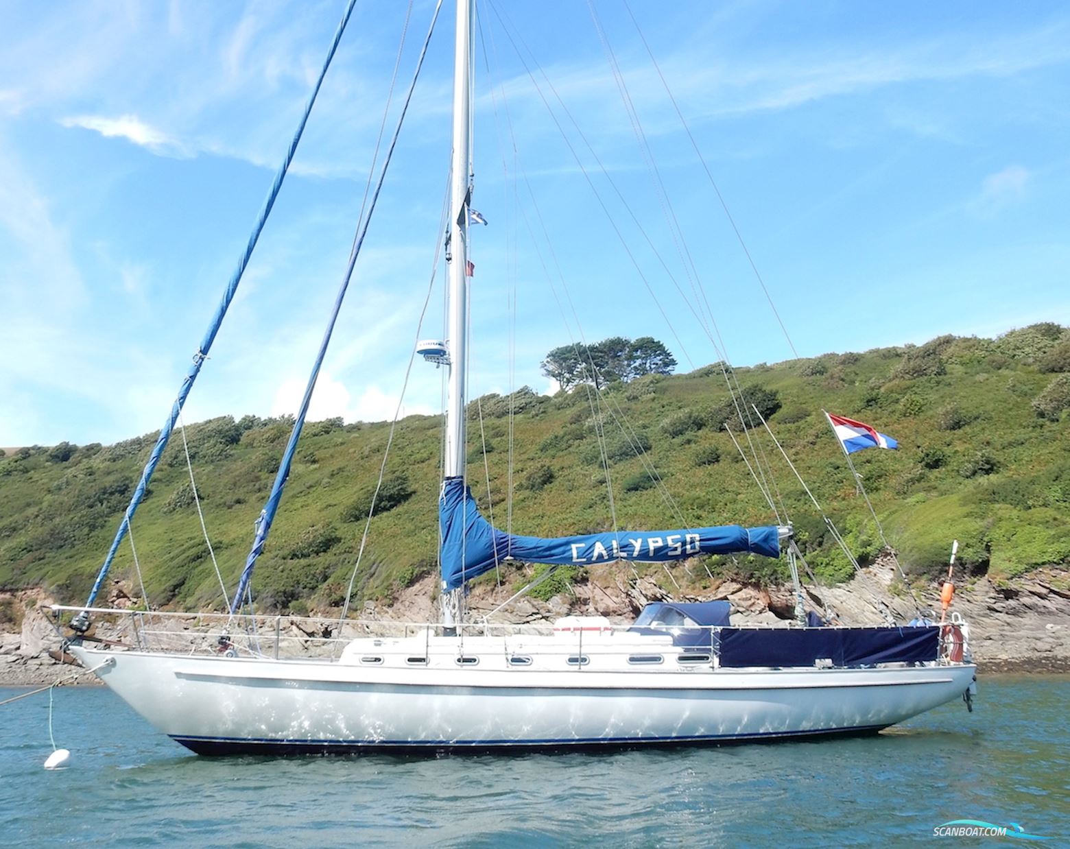 Frans Maas Hawk 42 Sejlbåd 1969, med Perkins motor, Holland