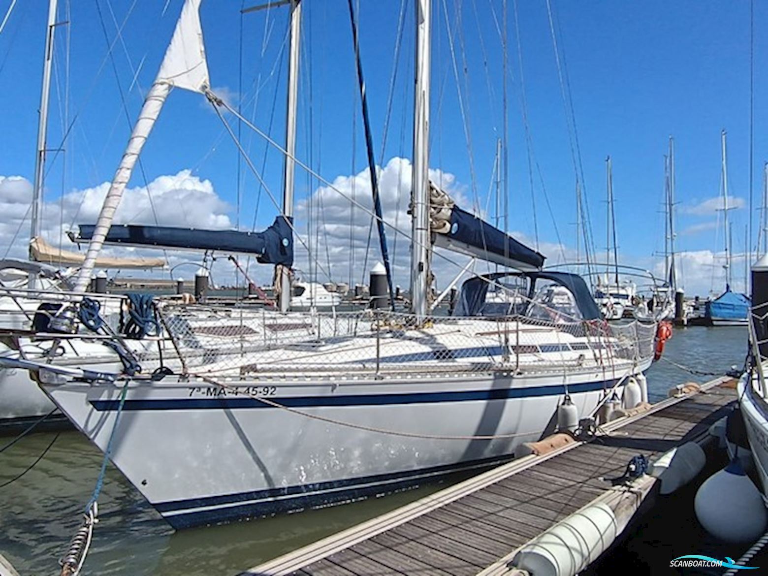Furia 392 Sejlbåd 1992, med Sole Mini 48 motor, Portugal