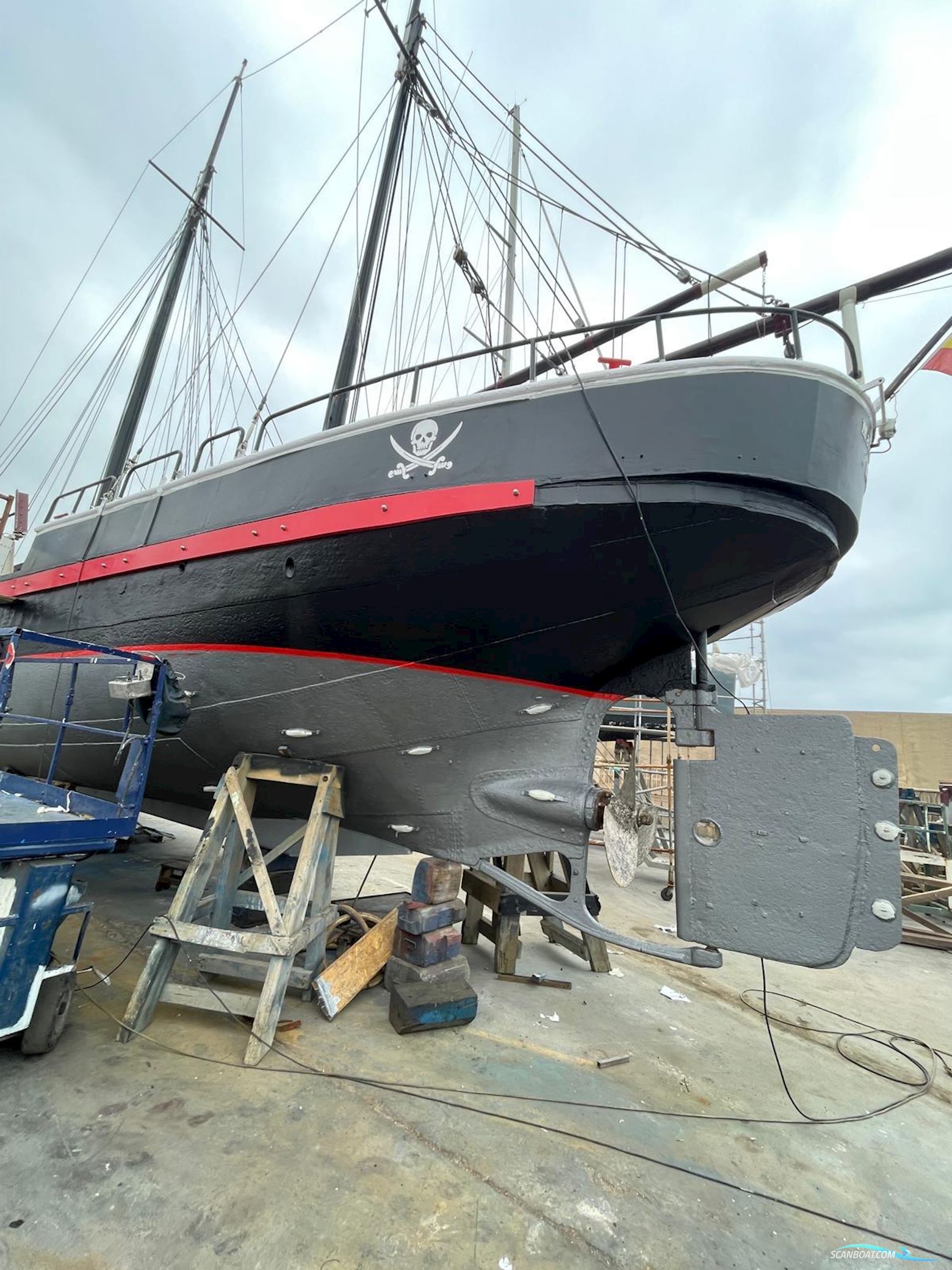 Gaffelschoner 2 Master