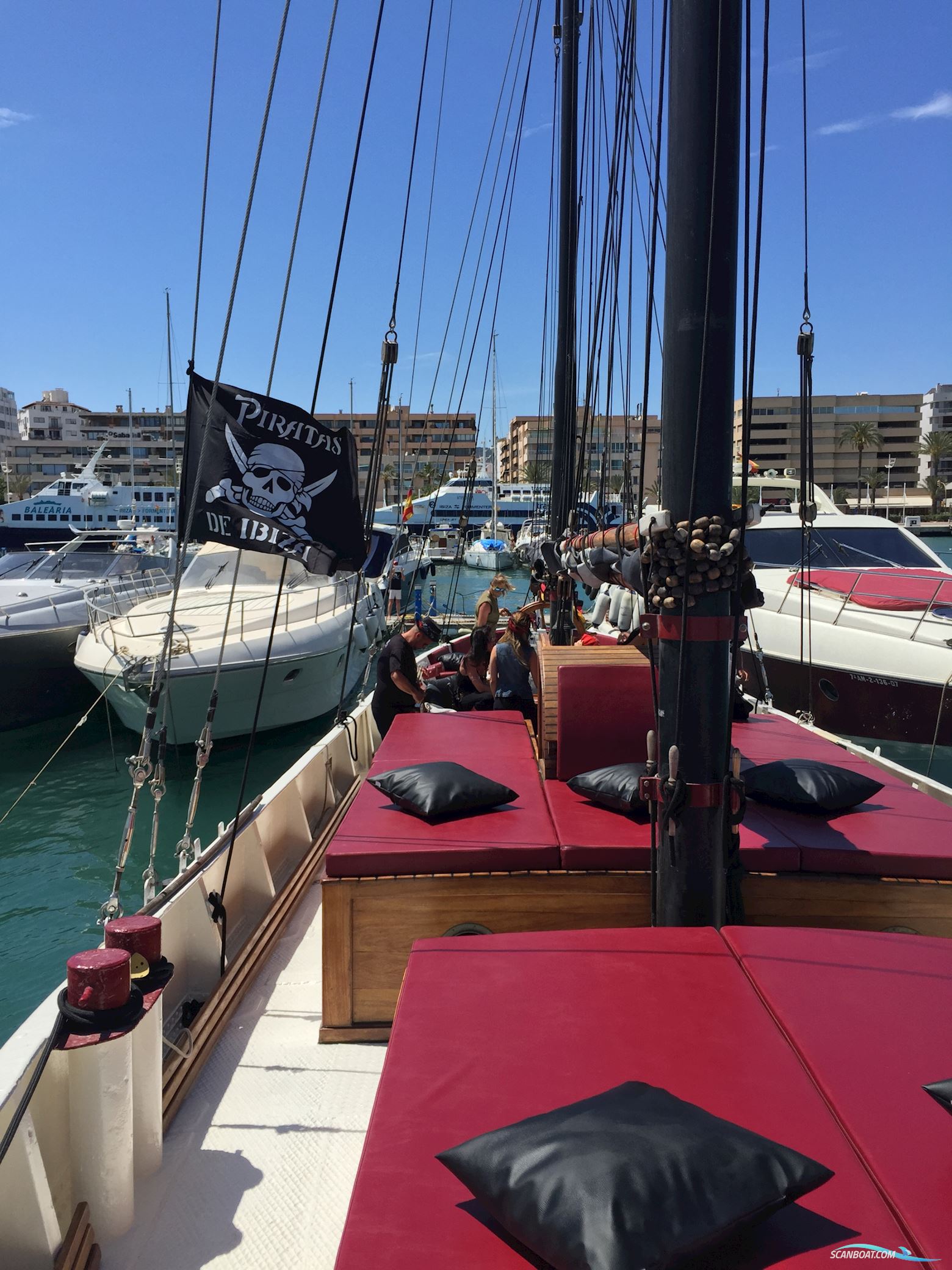 Gaffelschoner 2 Master