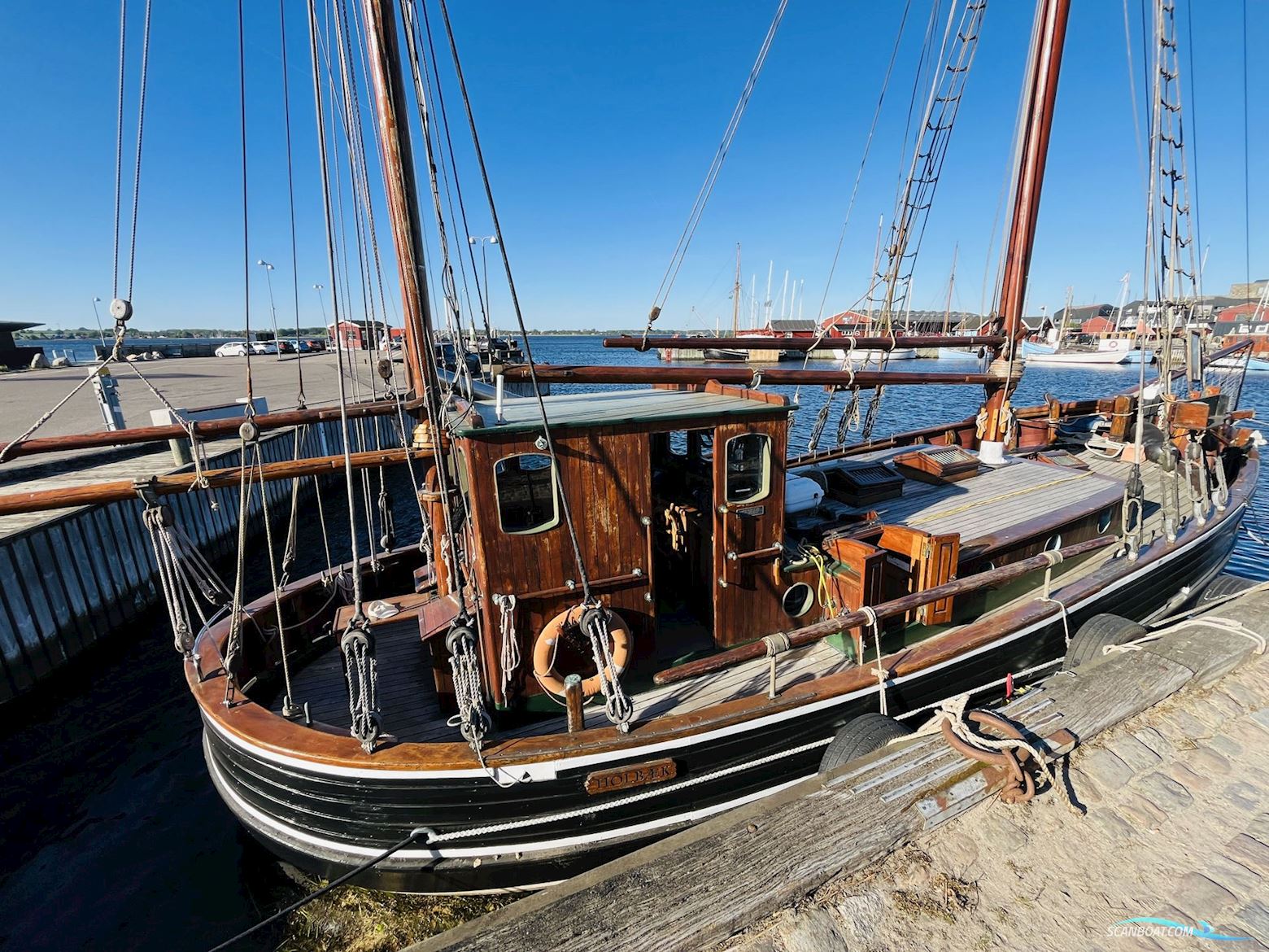Galeasen "HAABET" af Holbæk fra 1906