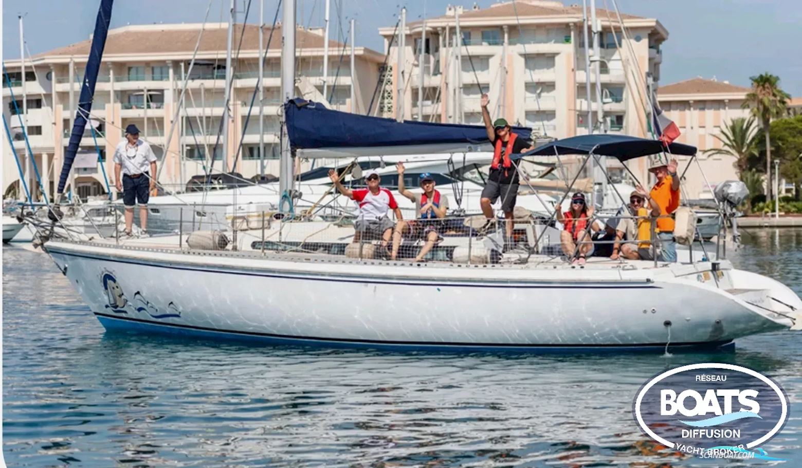 Gib Sea 114 Sejlbåd 1982, med Perkins motor, Frankrig