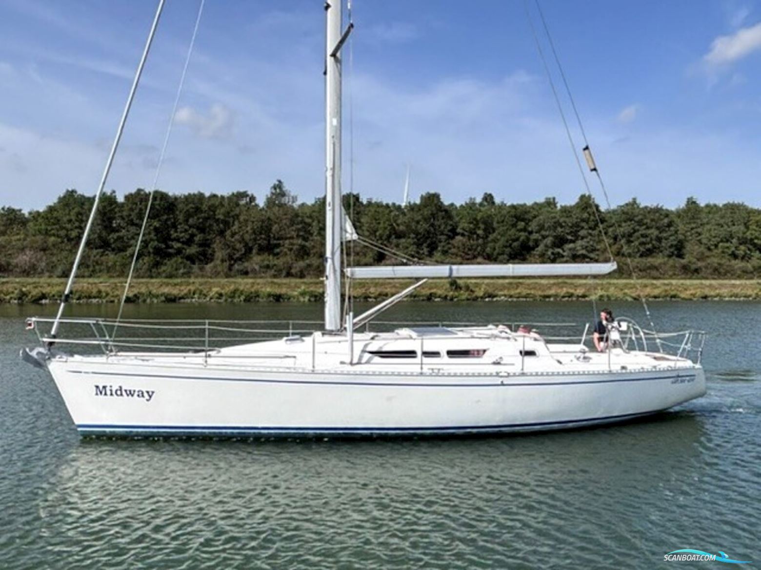 Gib Sea 414 - Rob Humphreys Design Sejlbåd 1995, Holland
