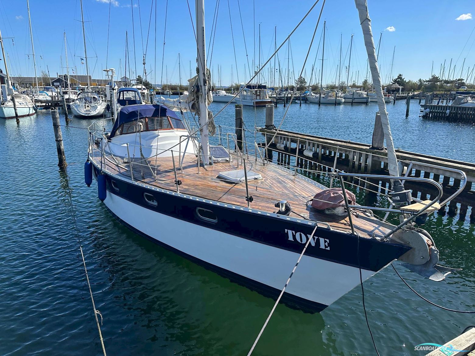 Gouwsee Snoopy 33 Sejlbåd 1978, med Vetus-Mitsubishi motor, Danmark