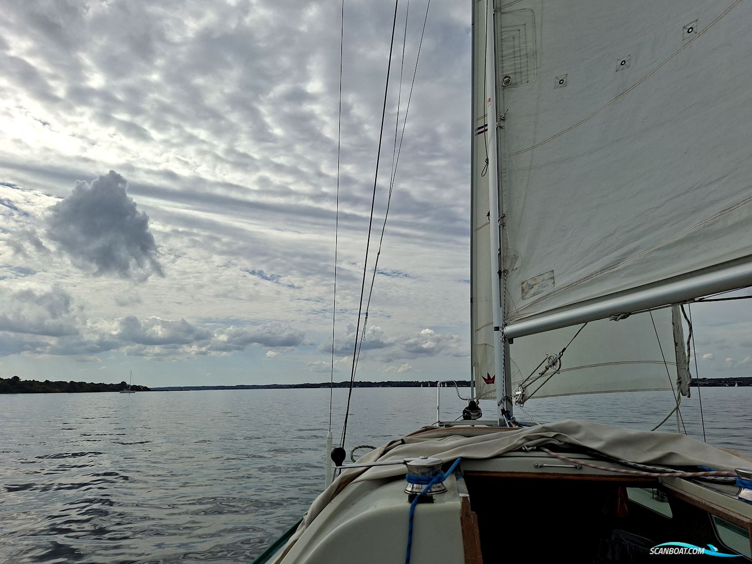 H-Båd Med Vejtrailer