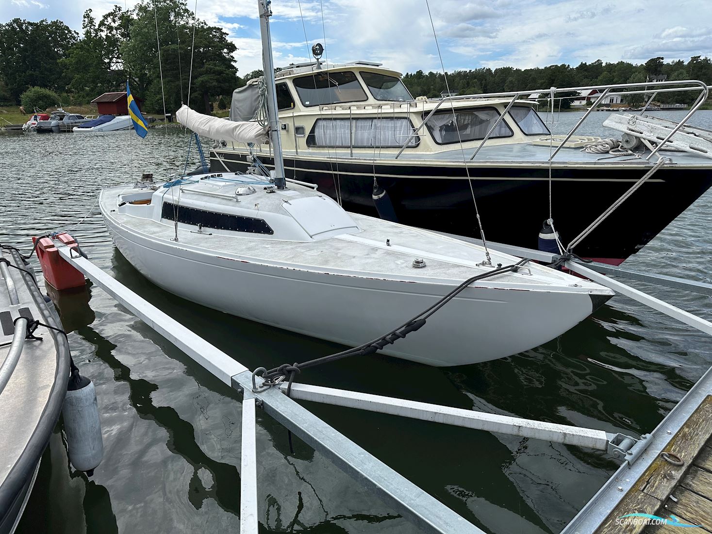 H-båt Sejlbåd 1978, med Mercury motor, Sverige