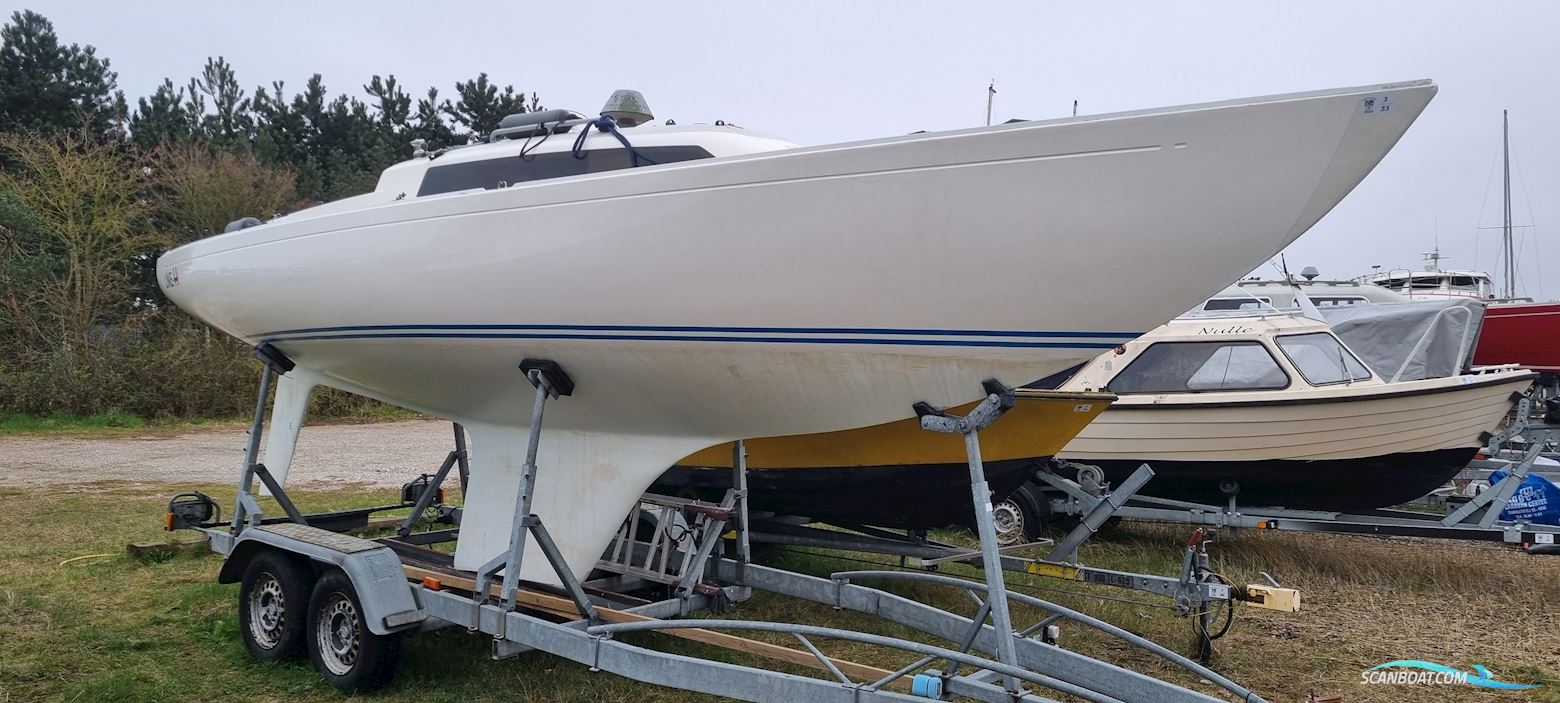 H-Boat incl. Trailer Sejlbåd 1987, Danmark