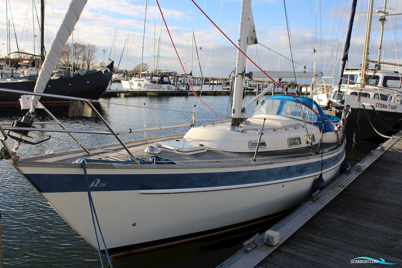 Hallberg-Rassy 29 Sejlbåd 1990, med Volvo Penta 2002 motor, Holland