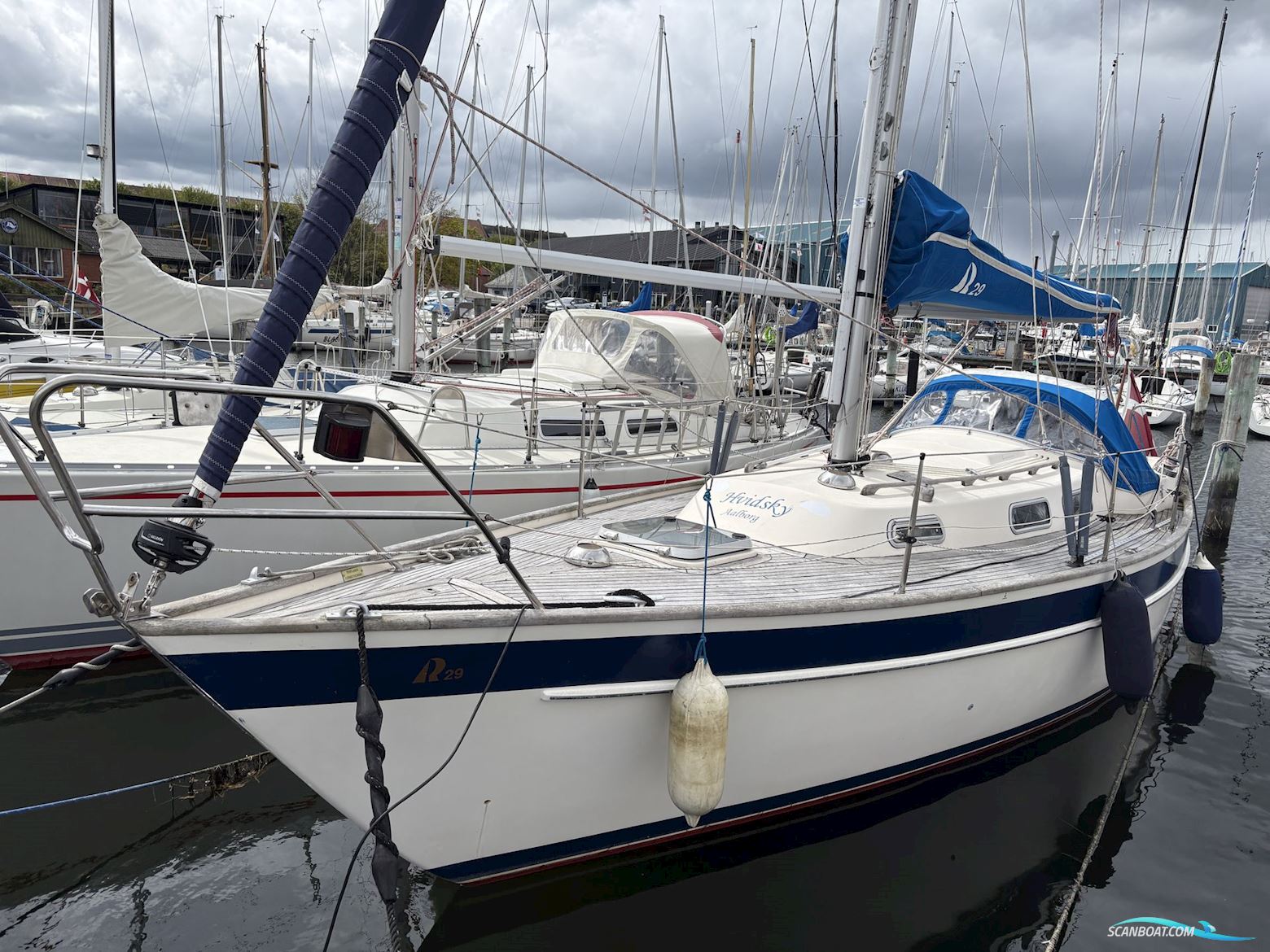 Hallberg Rassy 29 Sejlbåd 1985, med Volvo Penta D1-30F - 2018 motor, Danmark