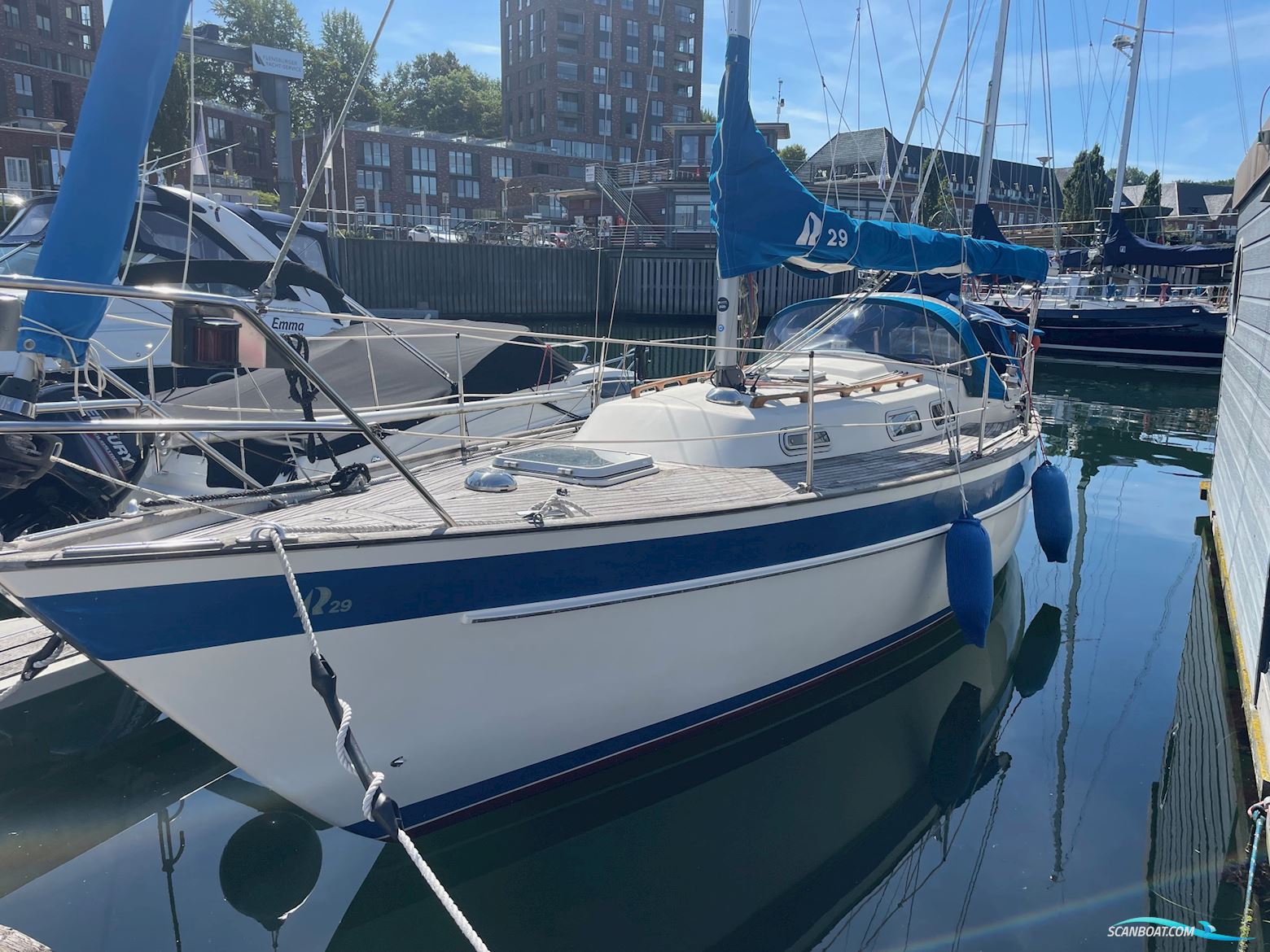 Hallberg-Rassy 29 Sejlbåd 1984, med Volvo-Penta motor, Tyskland