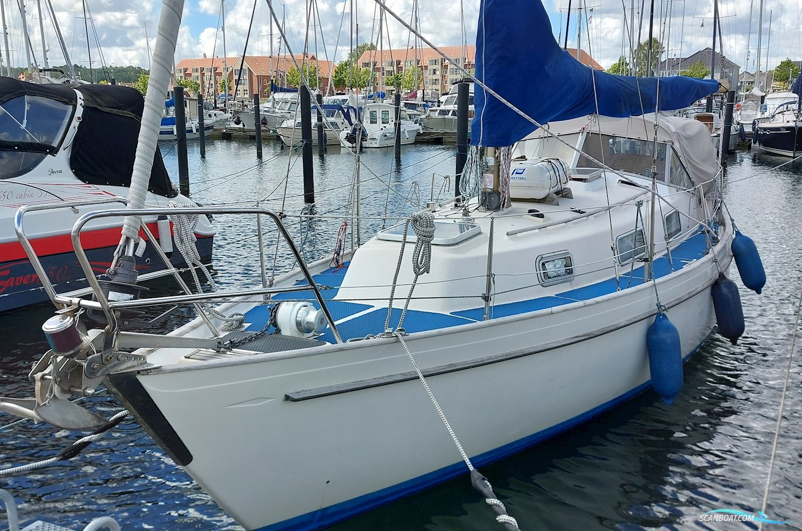 Hallberg-Rassy 31 Monsun Sejlbåd 1976, med Volvo Penta MD2030 motor, Danmark
