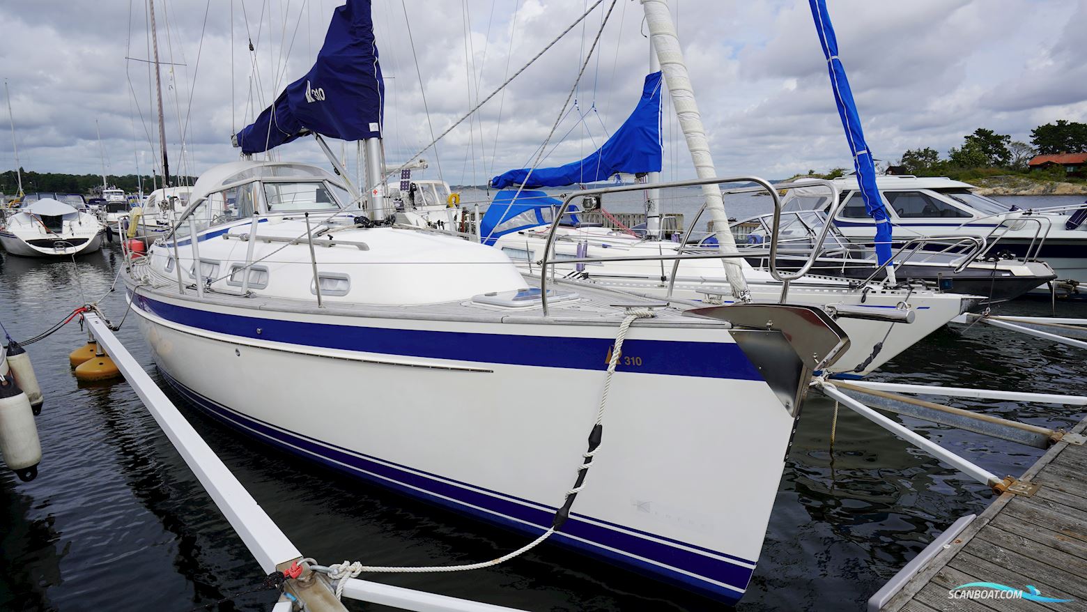 Hallberg-Rassy 310 Sejlbåd 2011, med Yanmar motor, Sverige