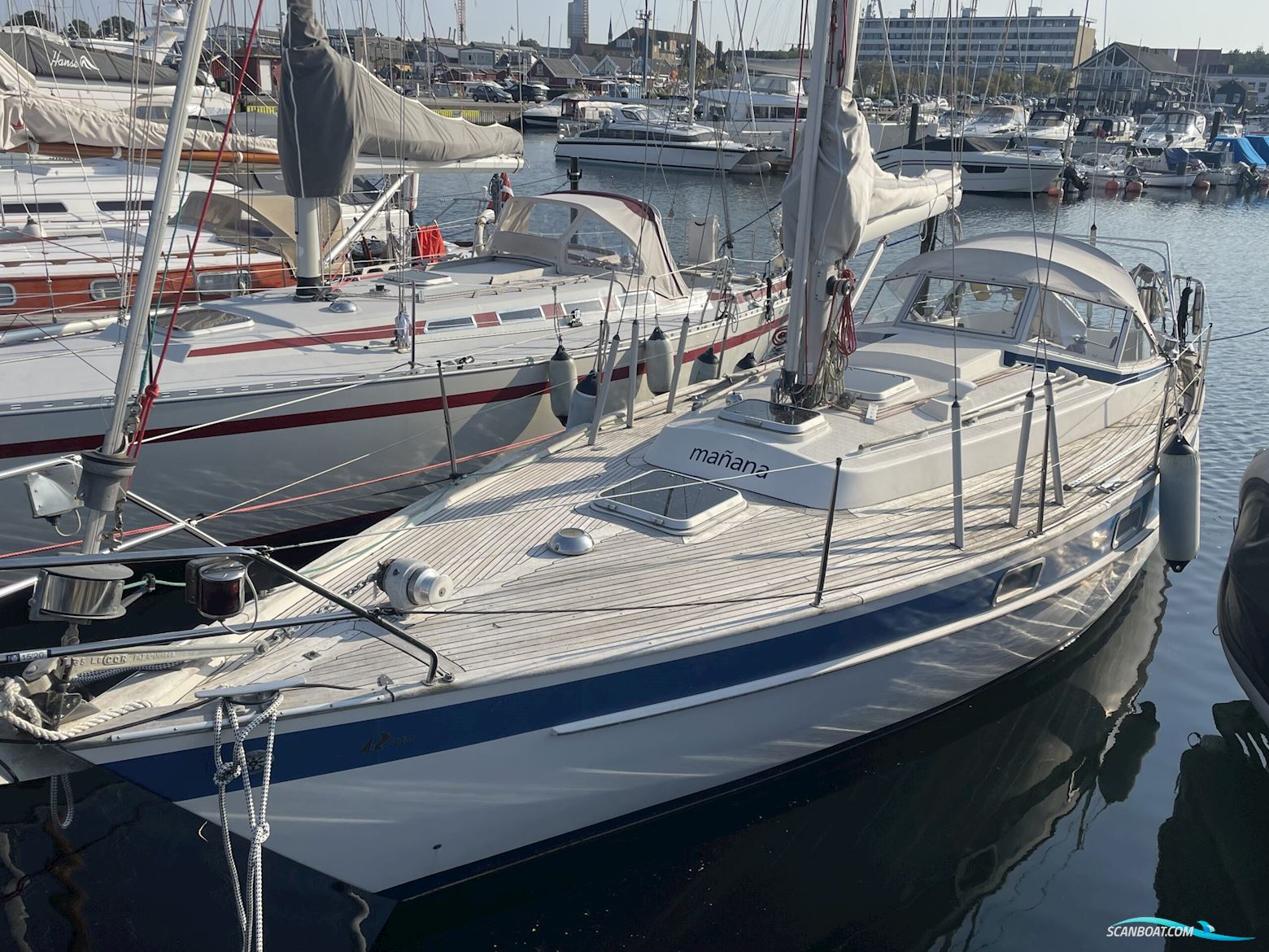 Hallberg Rassy 312 MK1, Solgt Sejlbåd 1980, med Volvo Penta motor, Danmark
