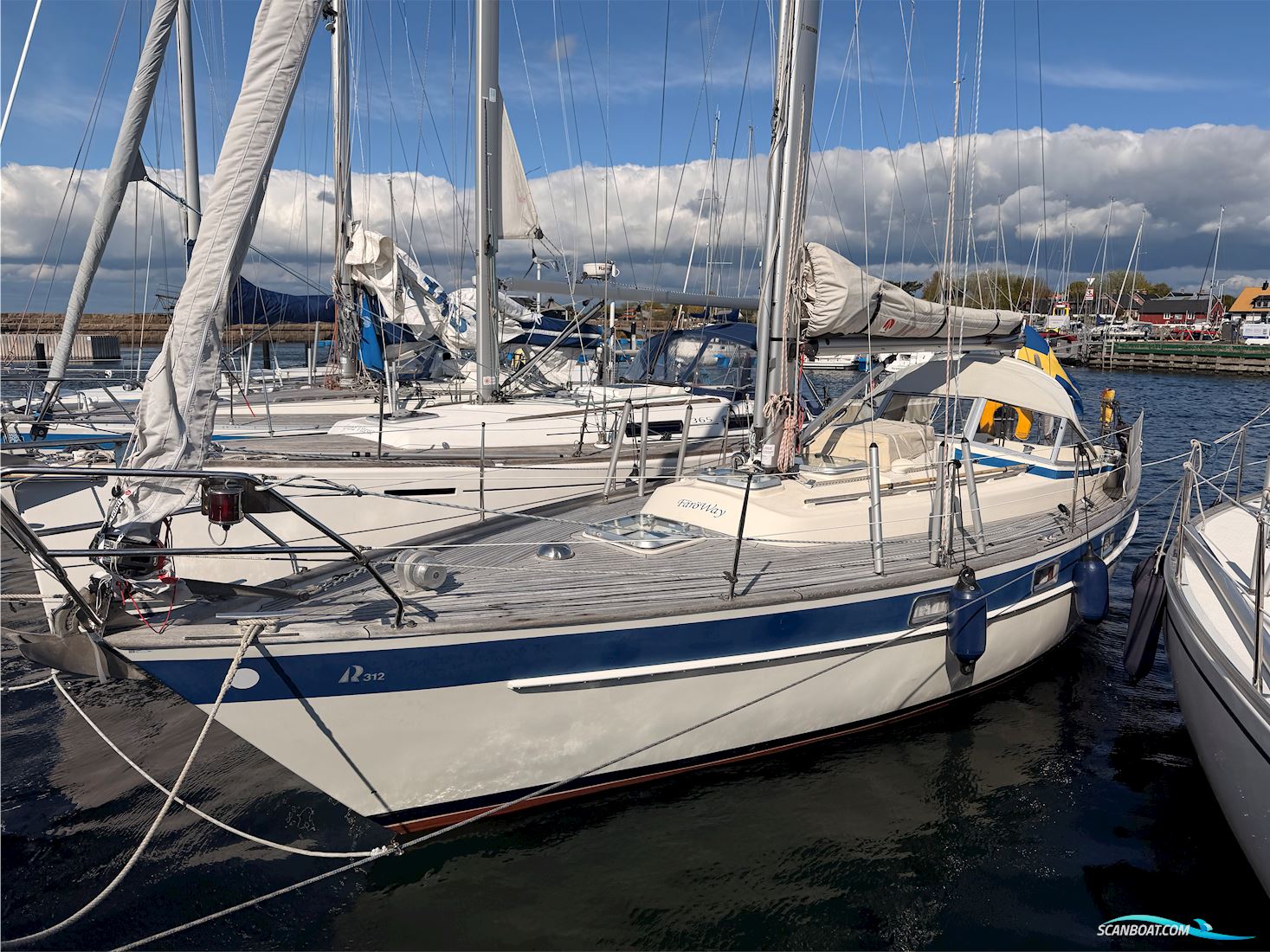 Hallberg-Rassy 312 Sejlbåd 1986, med Volvo Penta motor, Sverige