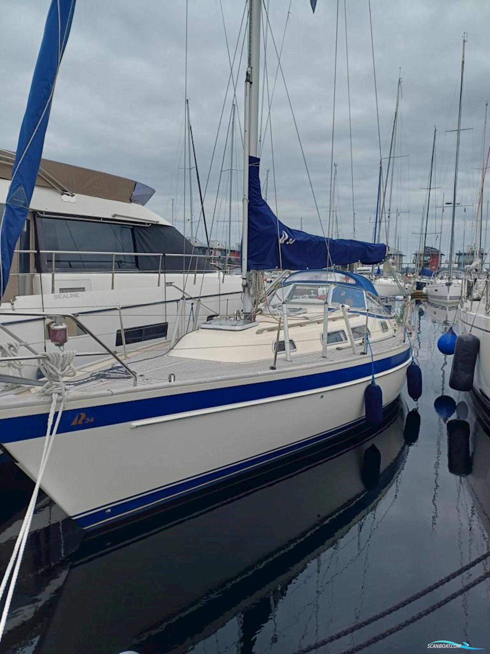 Hallberg-Rassy 34 Sejlbåd 1993, med Volvo Penta motor, Tyskland
