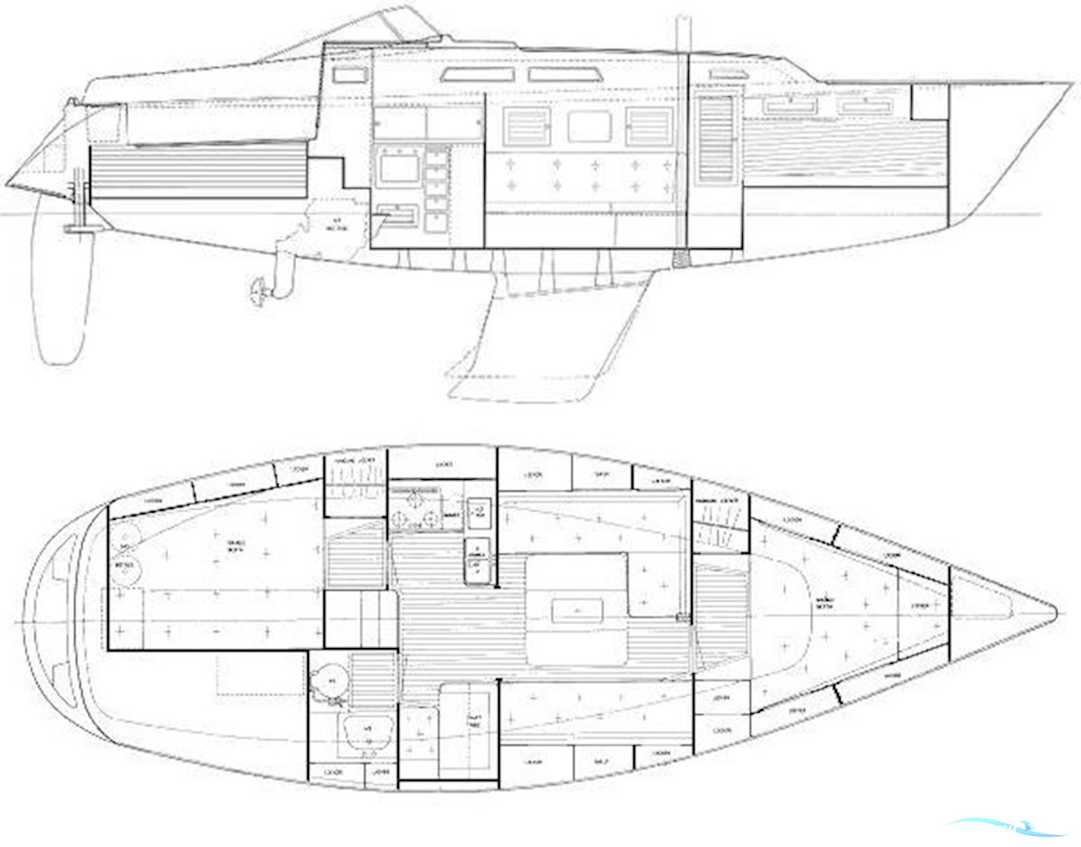 Hallberg Rassy 34 Sejlbåd 2005, med Volvo Penta MD 2030 motor, Tyskland