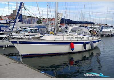 Hallberg Rassy 34 Skandinavia Sejlbåd 1991, med Volvo Penta motor, Tyskland
