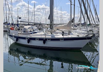 Hallberg Rassy 38 Sejlbåd 1981, med Volvo Penta D2-55 E motor, Danmark