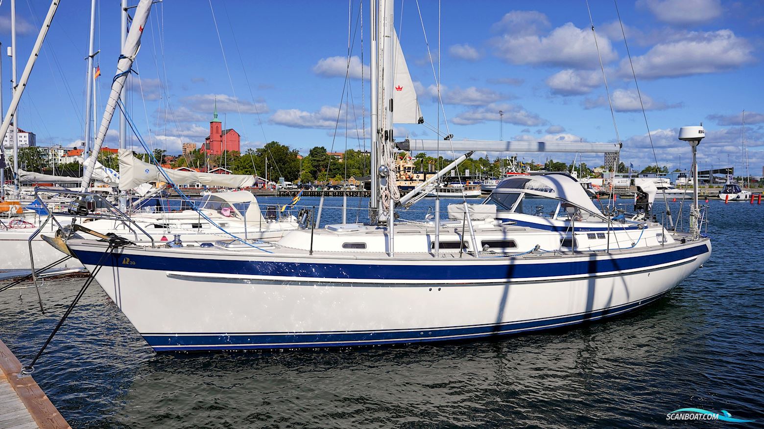 Hallberg-Rassy 39 Sejlbåd 2000, med Volvo Penta MD22P motor, Sverige