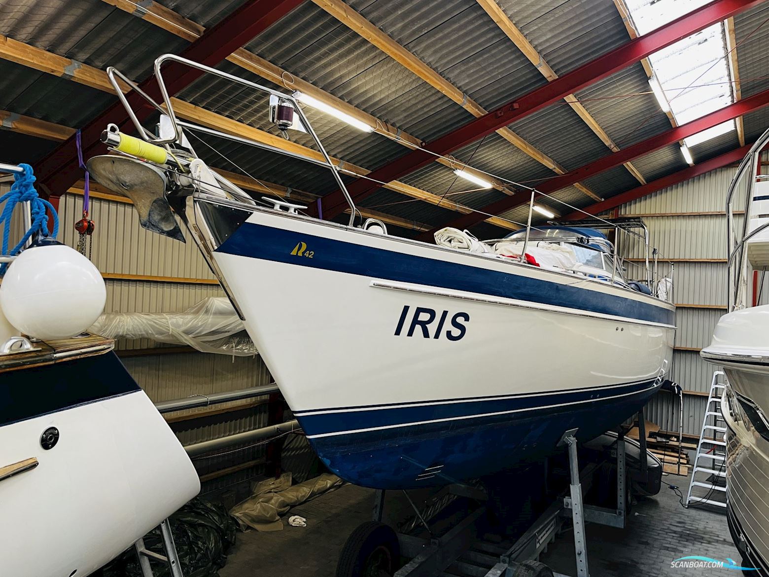 Hallberg-Rassy 42 F MkII Sejlbåd 1998, med Volvo Penta TMD 22 motor, Danmark