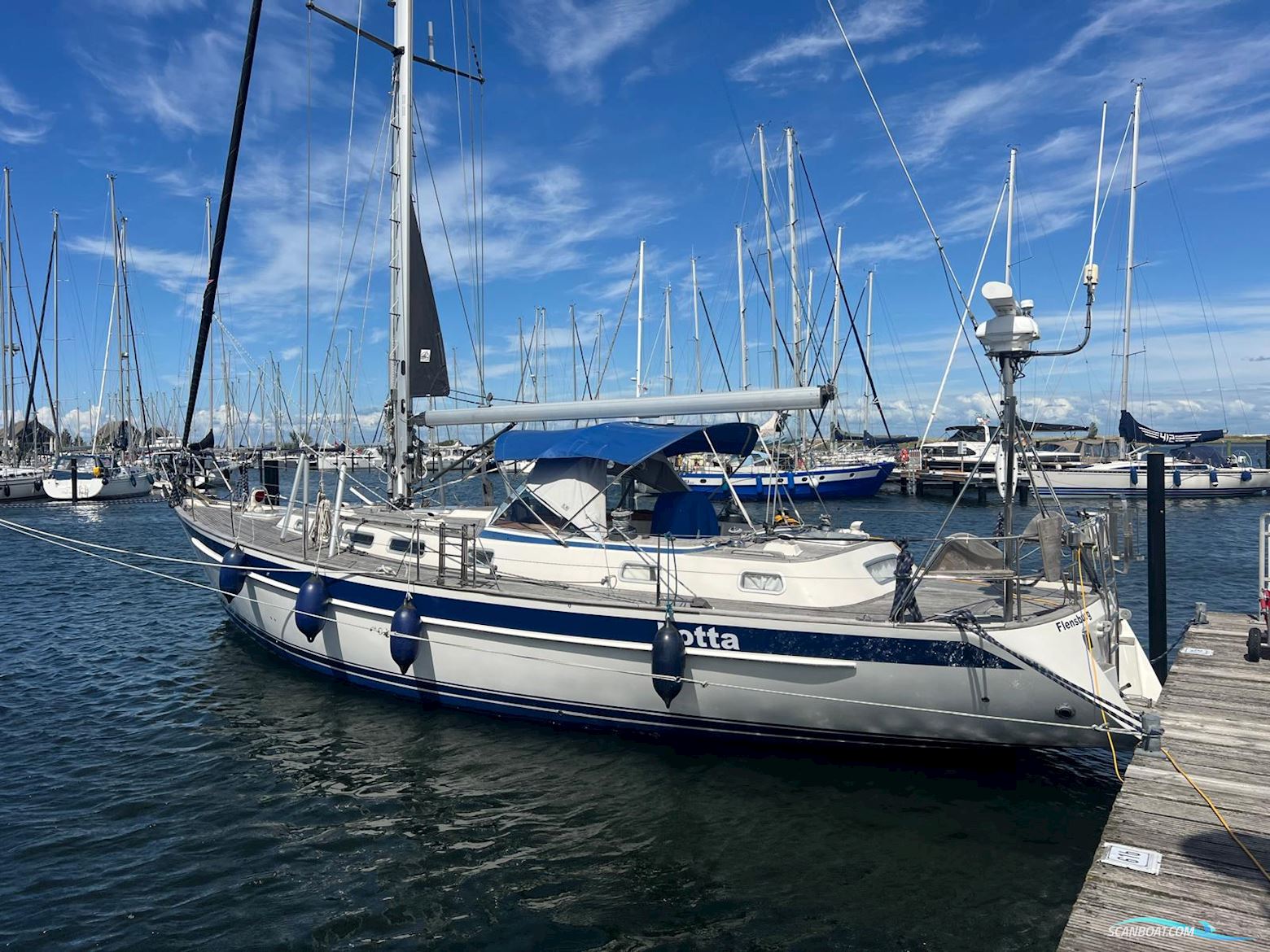 Hallberg-Rassy 46 Scandinavia Sejlbåd 1996, med Volvo Penta motor, Tyskland