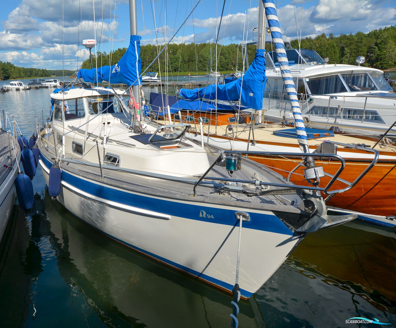 Hallberg-Rassy 94 Kutter Sejlbåd 1986, med Volvo Penta D2-40   40 Hp motor, Finland