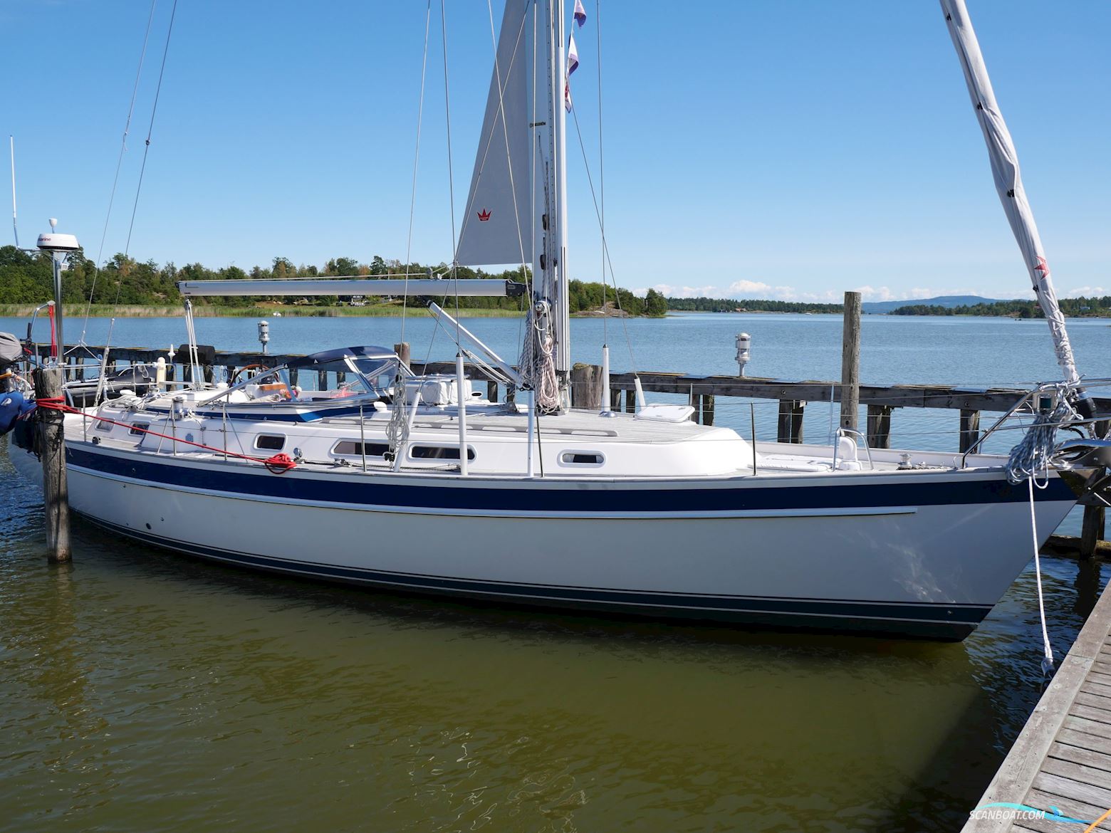 Hallberg-Rassy Hallberg-Rassy 43 Sejlbåd 2007, med Volvo Penta  D2-75 motor, Sverige