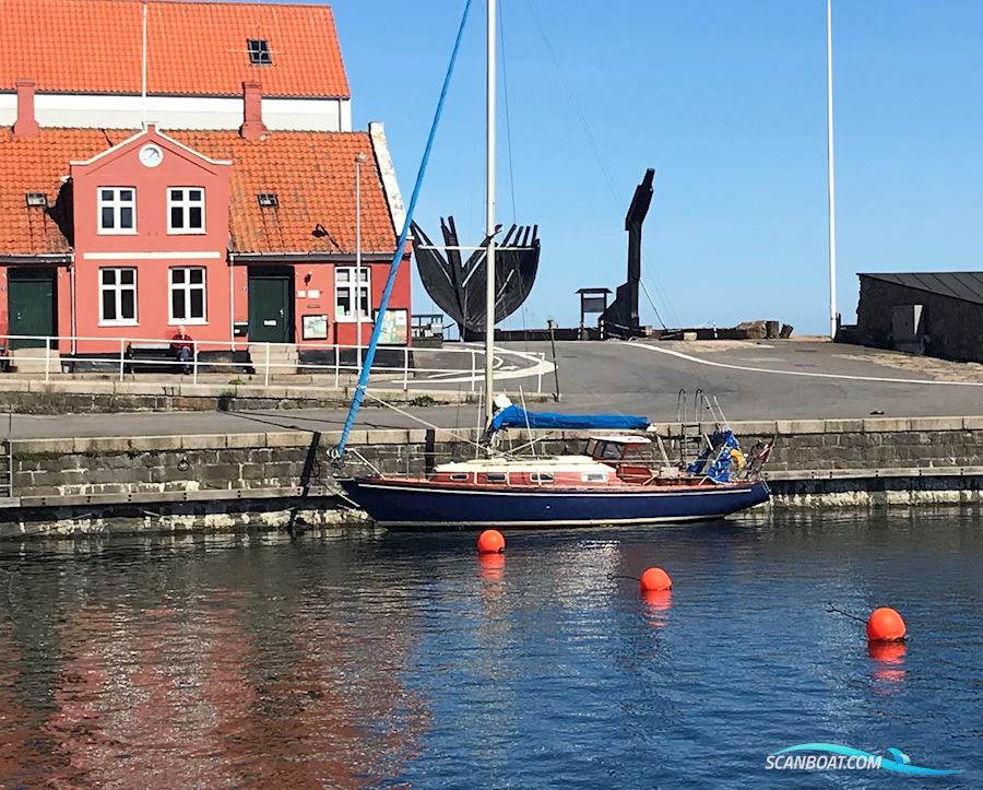 Hallberg Rassy Mistral 33 Sejlbåd 1972, med Yanmar motor, Danmark