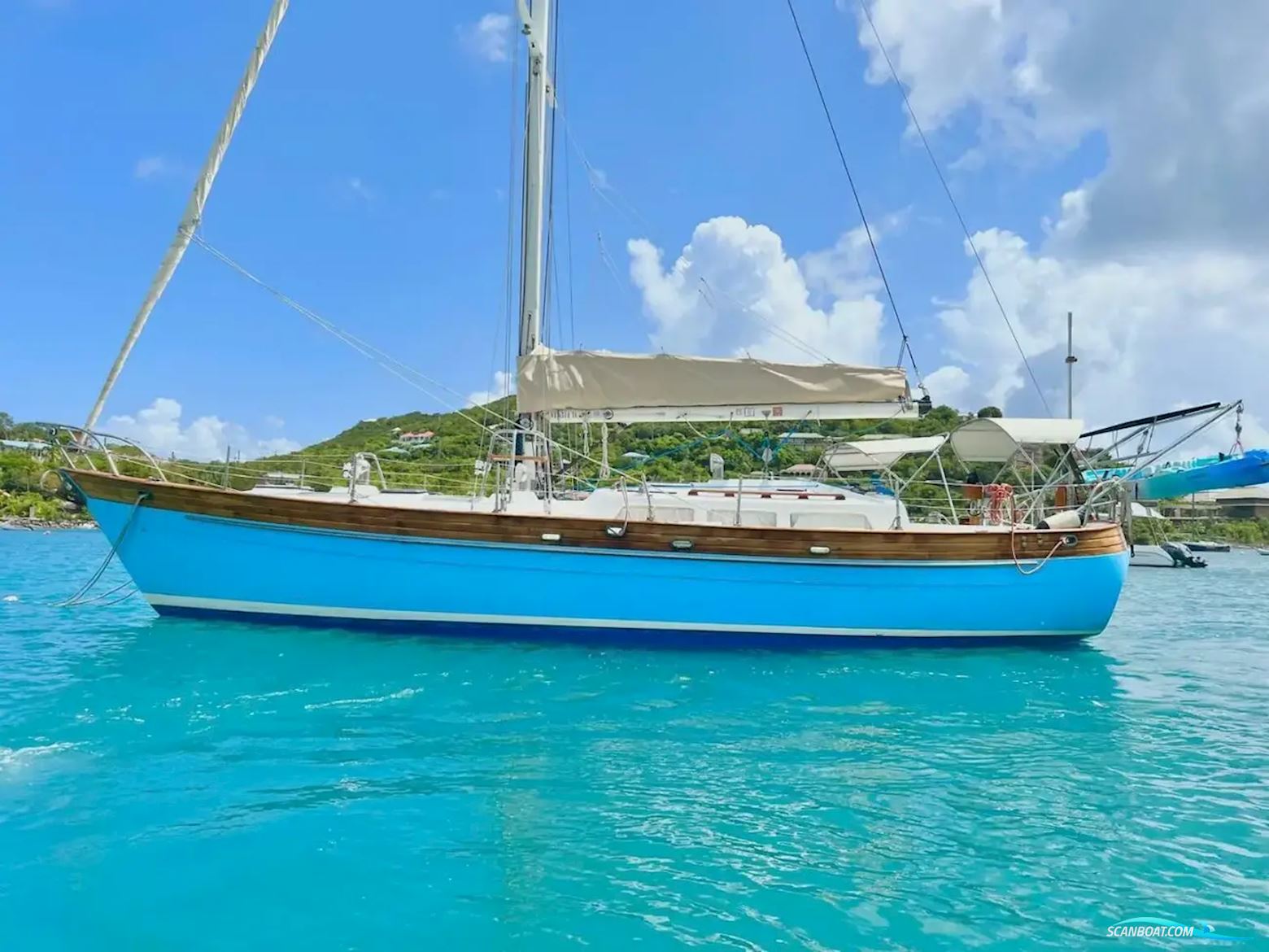 Hans Christian Christina 43 Sejlbåd 1986, med Beta Marine motor, USA