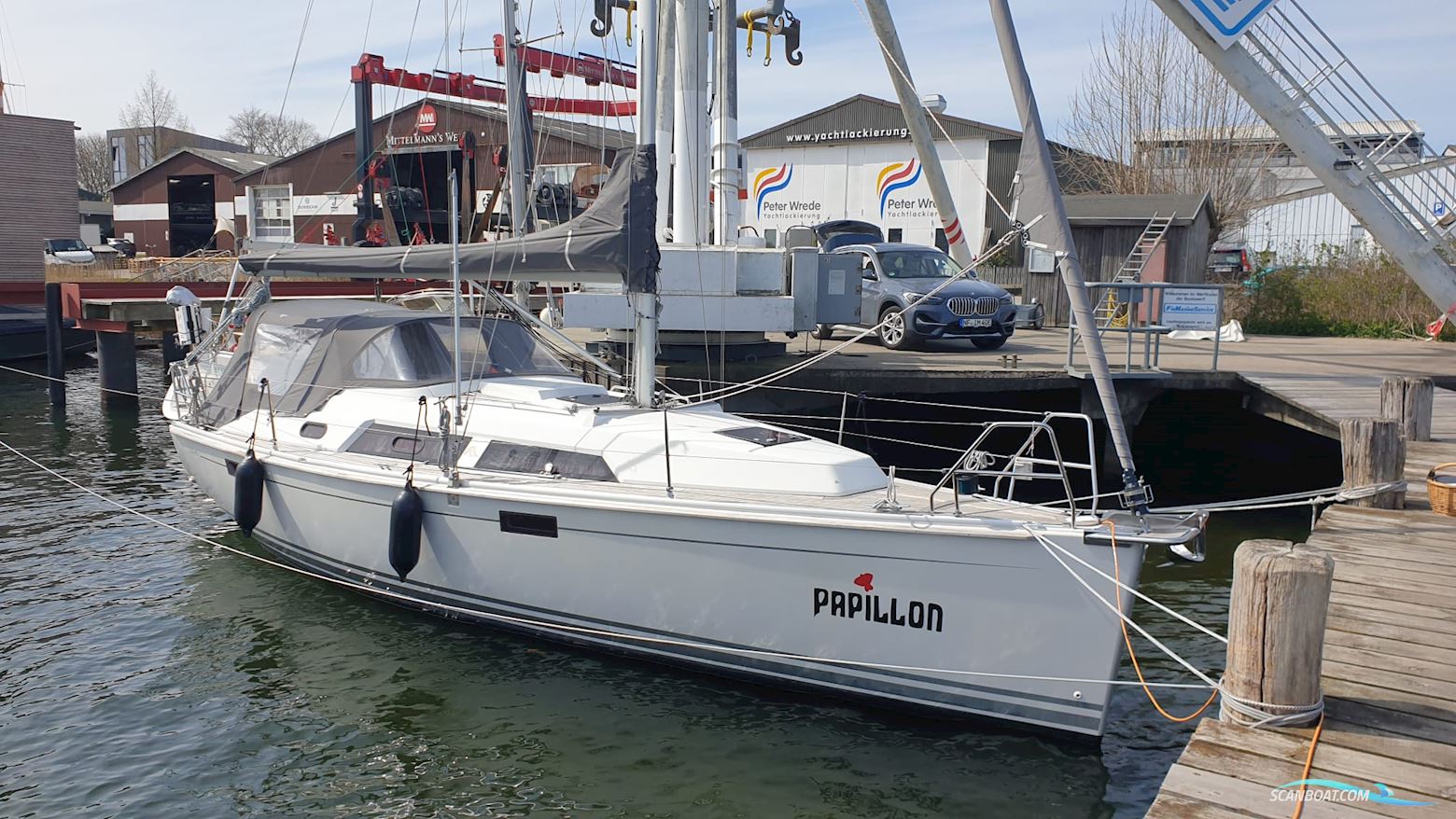 Hanse 320 Sejlbåd 2008, med Yanmar 2YM15X1 motor, Tyskland
