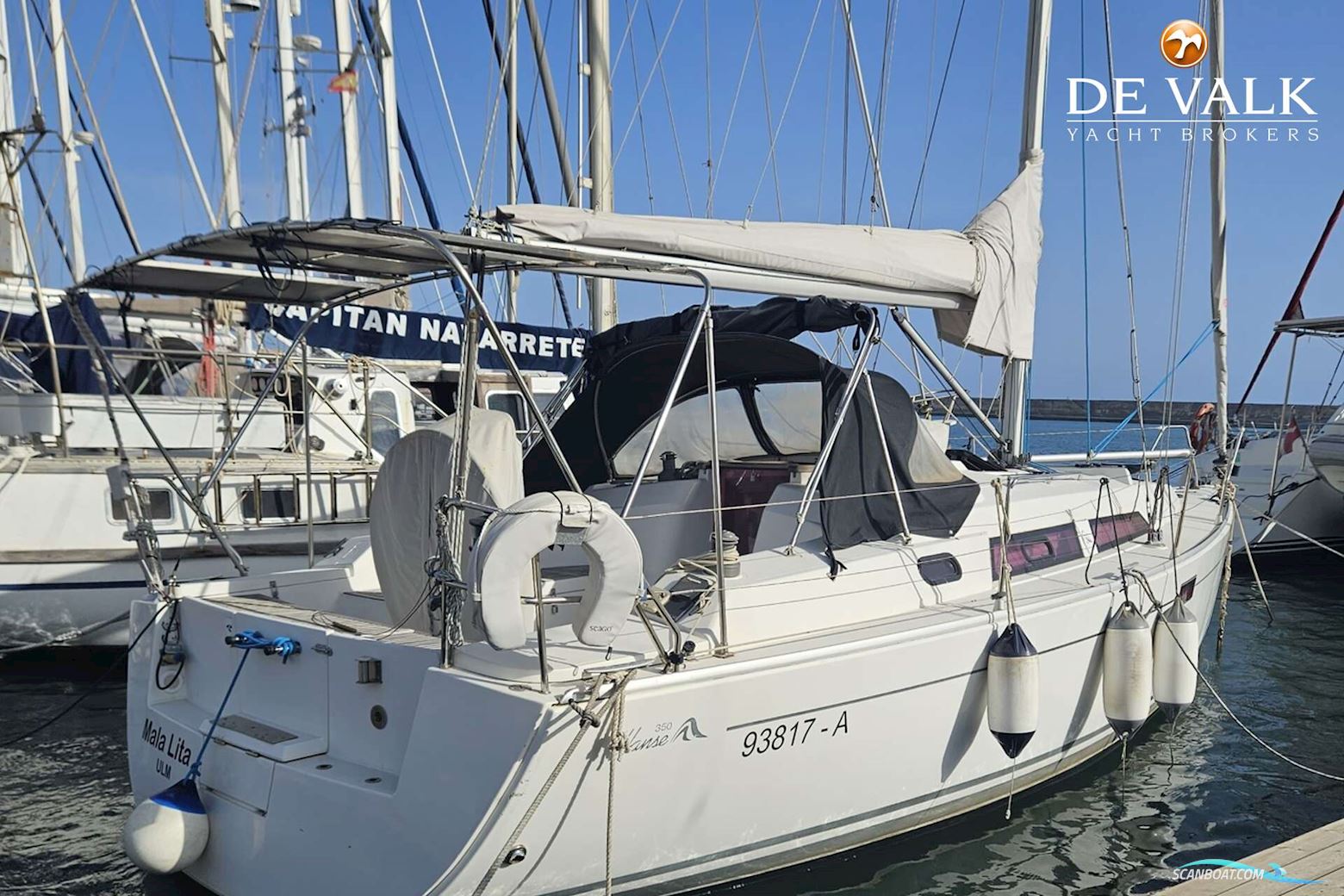 Hanse 350 Sejlbåd 2009, med Yanmar motor, Spanien