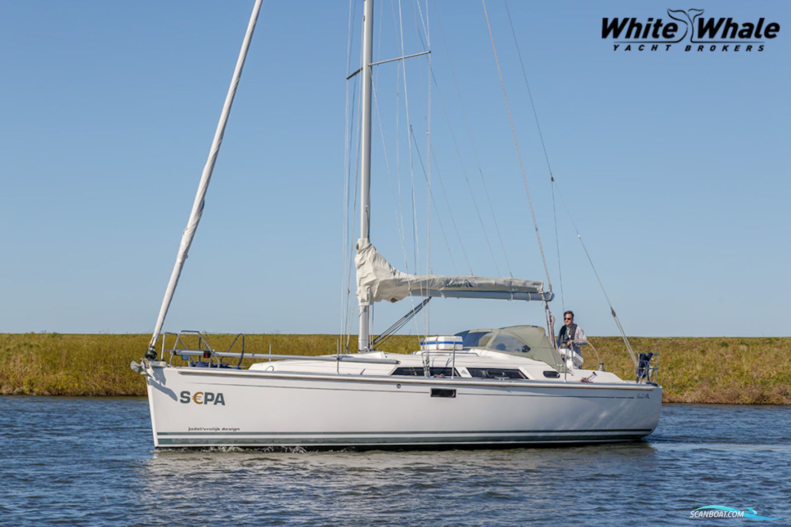 Hanse 350 Sejlbåd 2008, med Yanmar motor, Holland