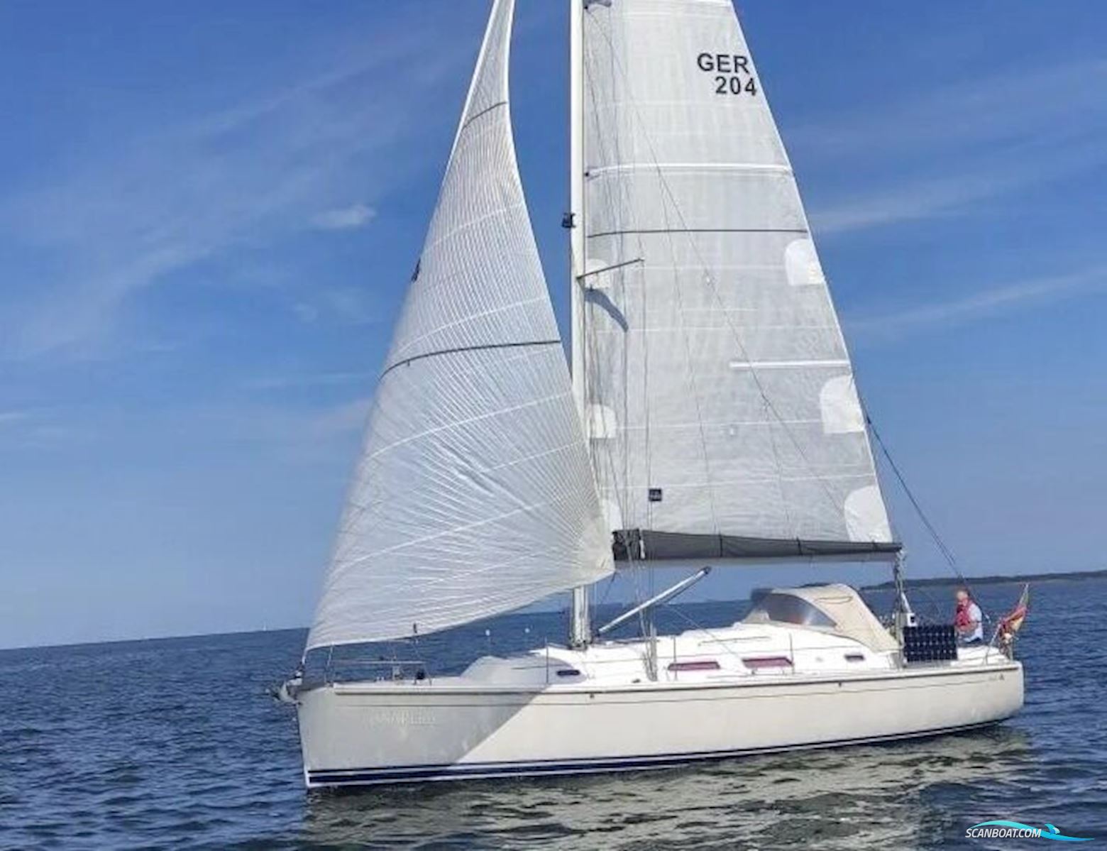 Hanse 370 Sejlbåd 2007, med Yanmar motor, Tyskland