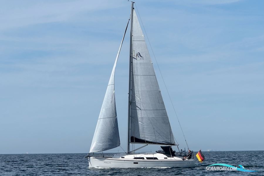 Hanse 370 Sejlbåd 2009, med Yanmar motor, Tyskland
