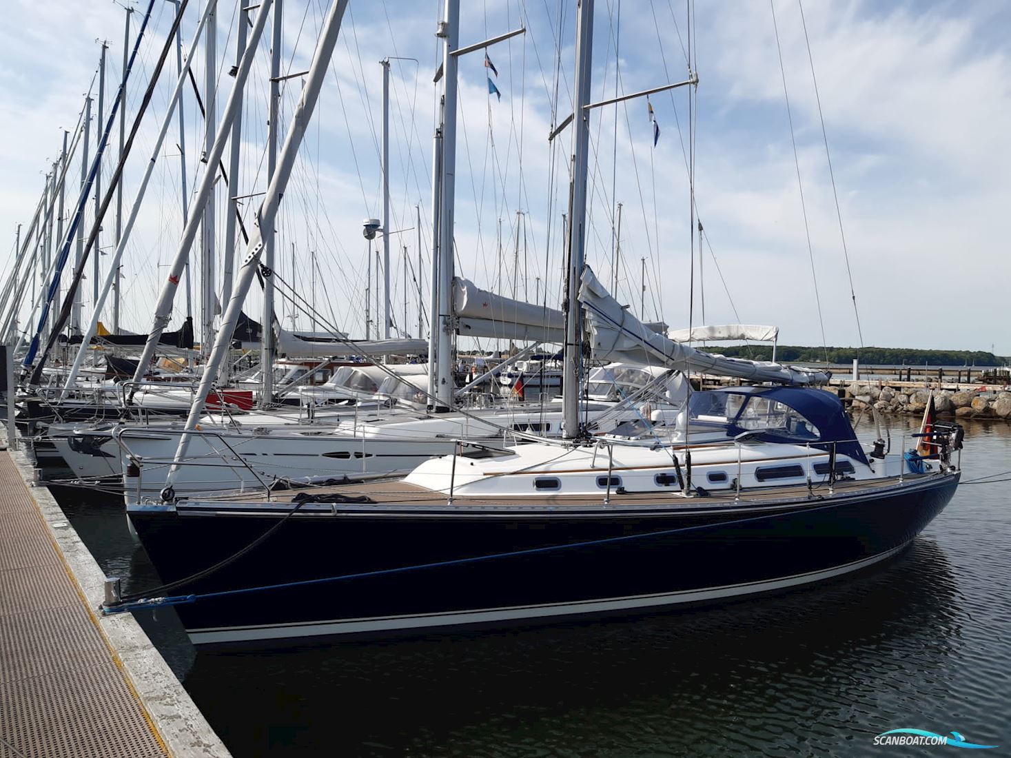 Hanse 371 Sejlbåd 2000, med Volvo Penta MD 2040 motor, Tyskland