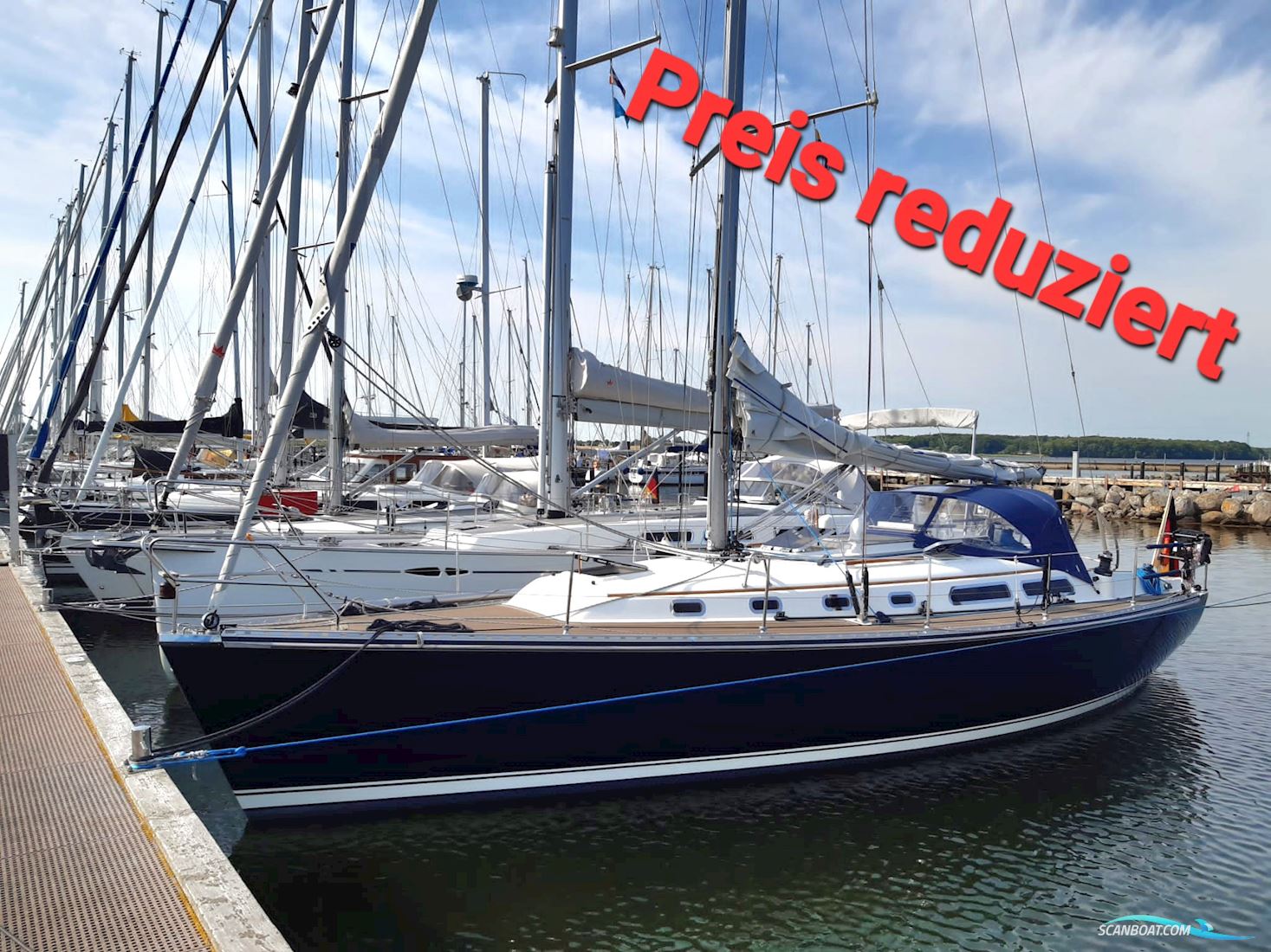 Hanse 371 Sejlbåd 2000, med Volvo Penta MD 2040 motor, Tyskland