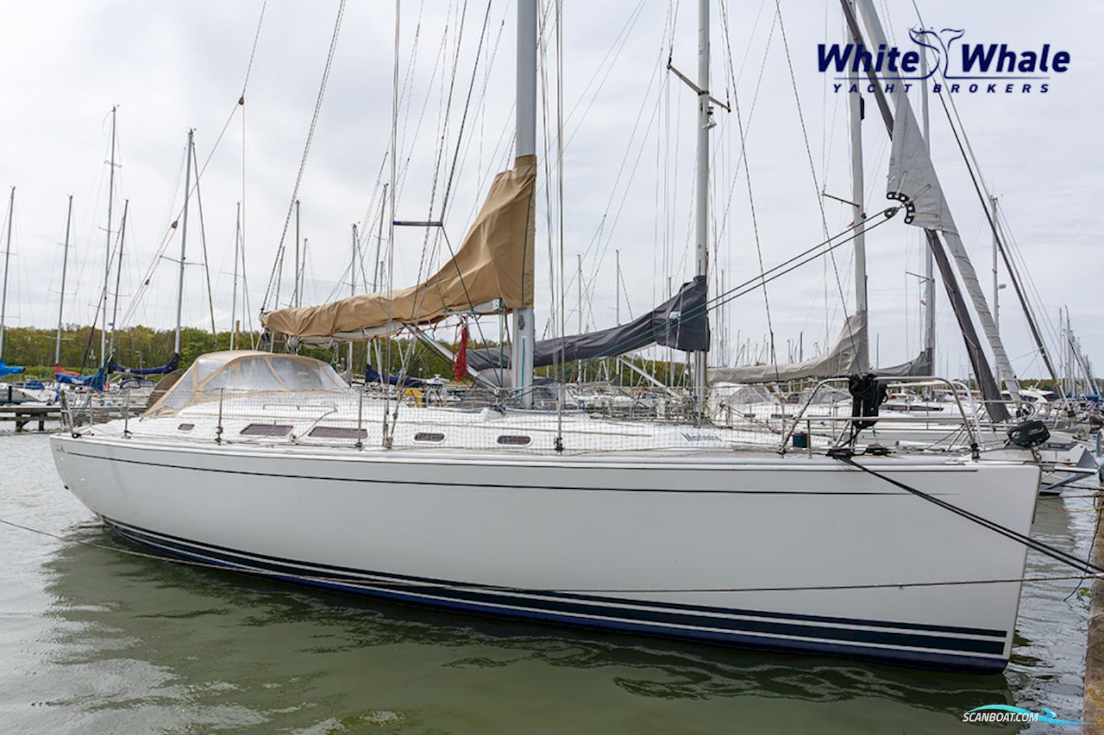 Hanse 400 Sejlbåd 2007, med Yanmar motor, Holland