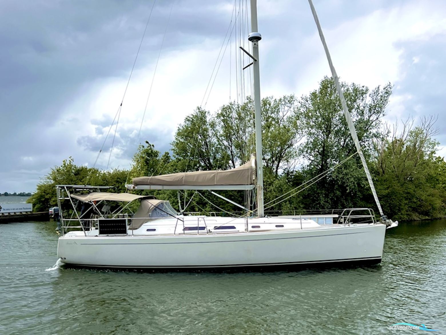Hanse 400 Sejlbåd 2006, med Yanmar 3JH4E motor, Holland