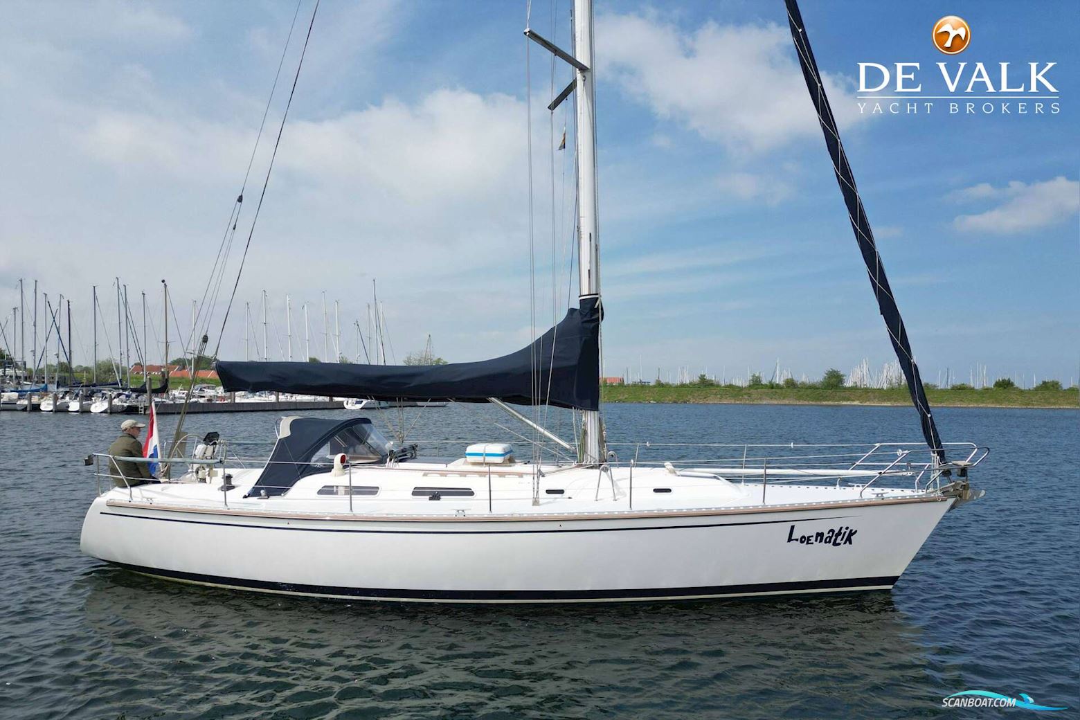Hanse 401 Sejlbåd 1999, med Volvo Penta motor, Holland