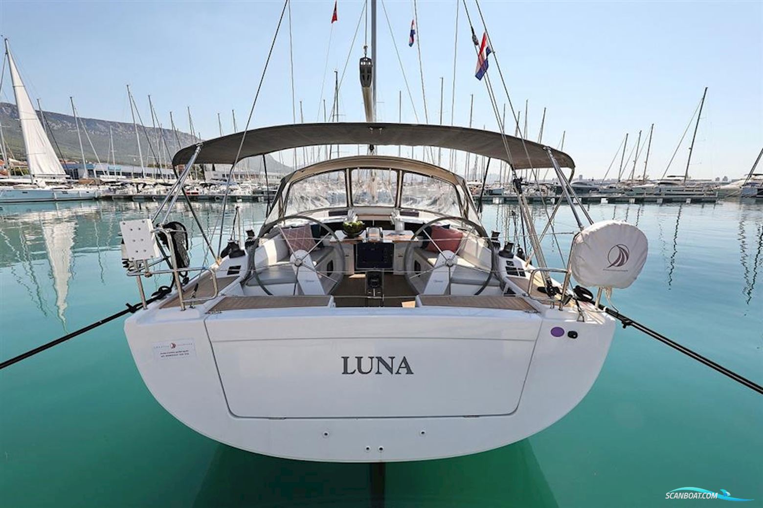 Hanse 415 Sejlbåd 2017, med Volvo Penta 39 hp motor, Kroatien