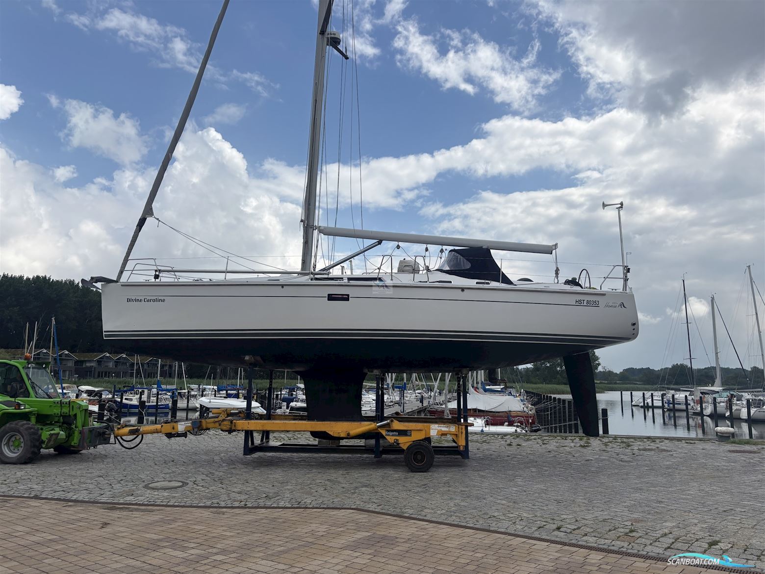 Hanse 430e Sejlbåd 2007, med Yanmar 4JH4 motor, Tyskland