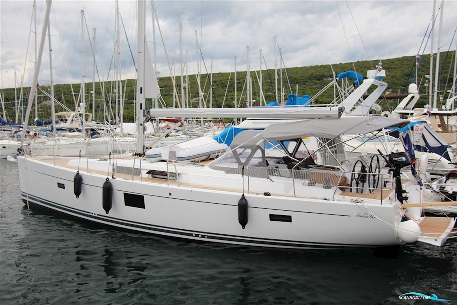 Hanse 455 Sejlbåd 2016, med Volvo D2-55 motor, Kroatien