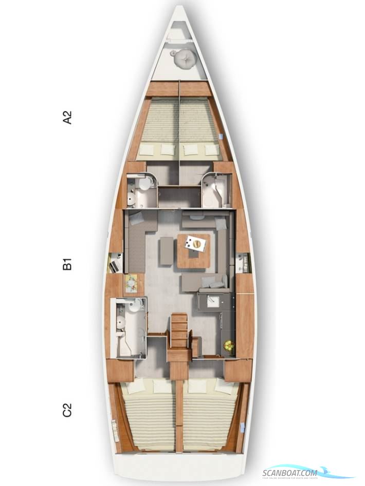 Hanse 455-Vat Paid–French Flag