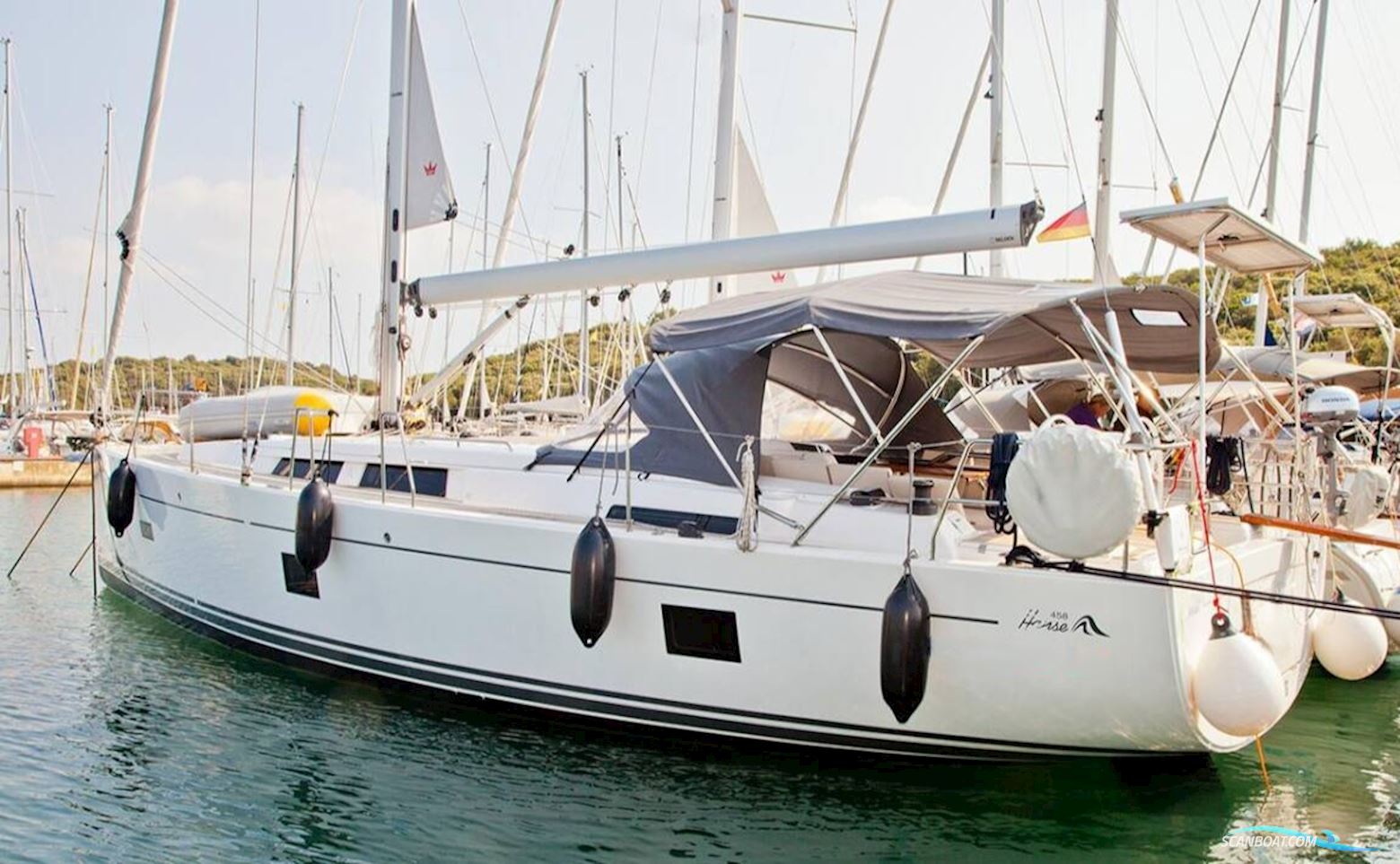 Hanse 458 Sejlbåd 2019, med Yanmar 4JH57 motor, Tyskland