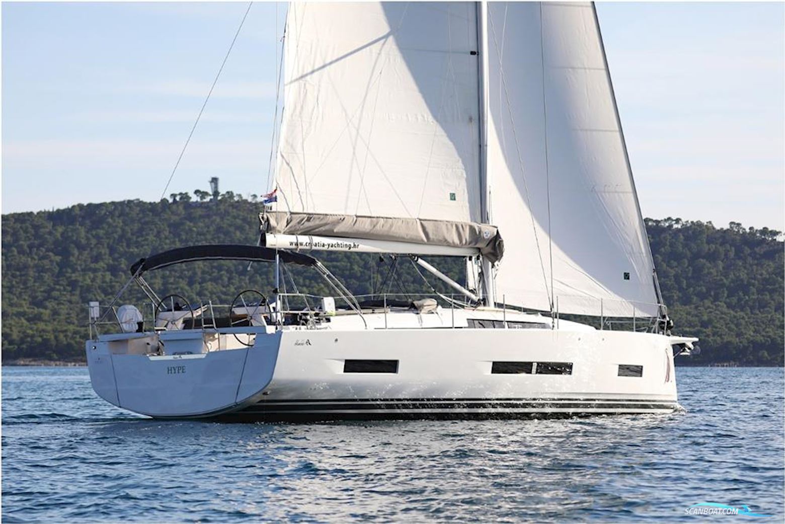 Hanse 510 Sejlbåd 2023, med Yanmar 4JH80 motor, Kroatien