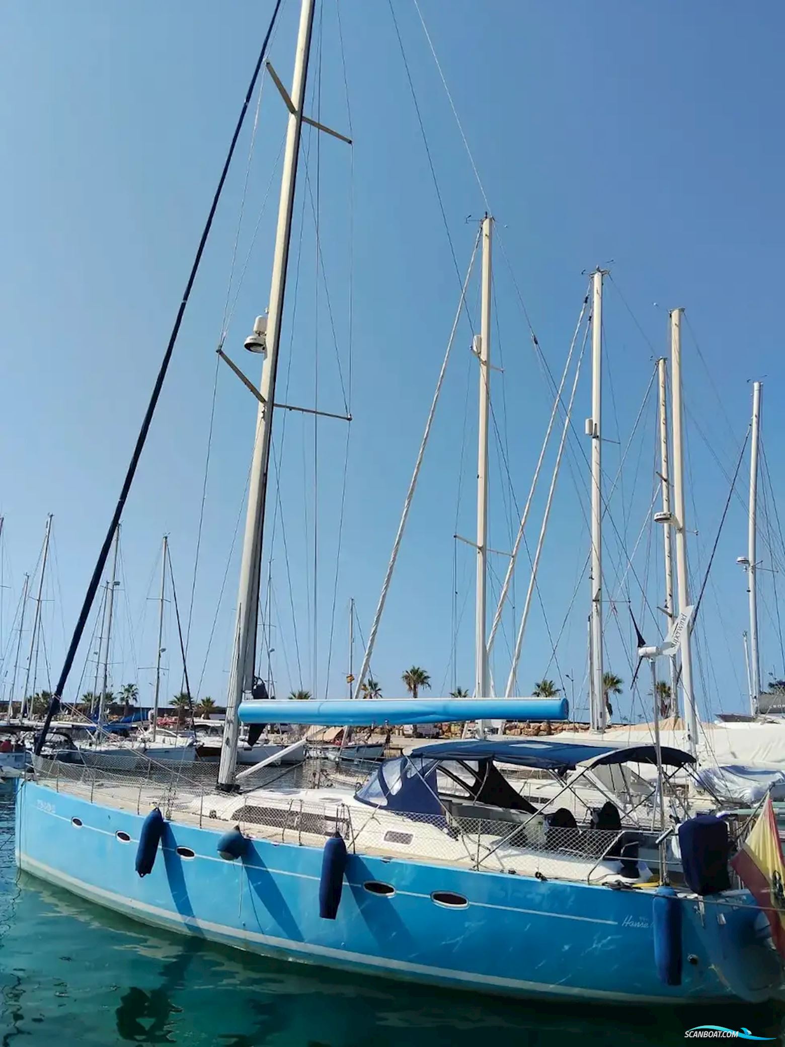 Hanse 531 Sejlbåd 2006, med Yanmar motor, Spanien
