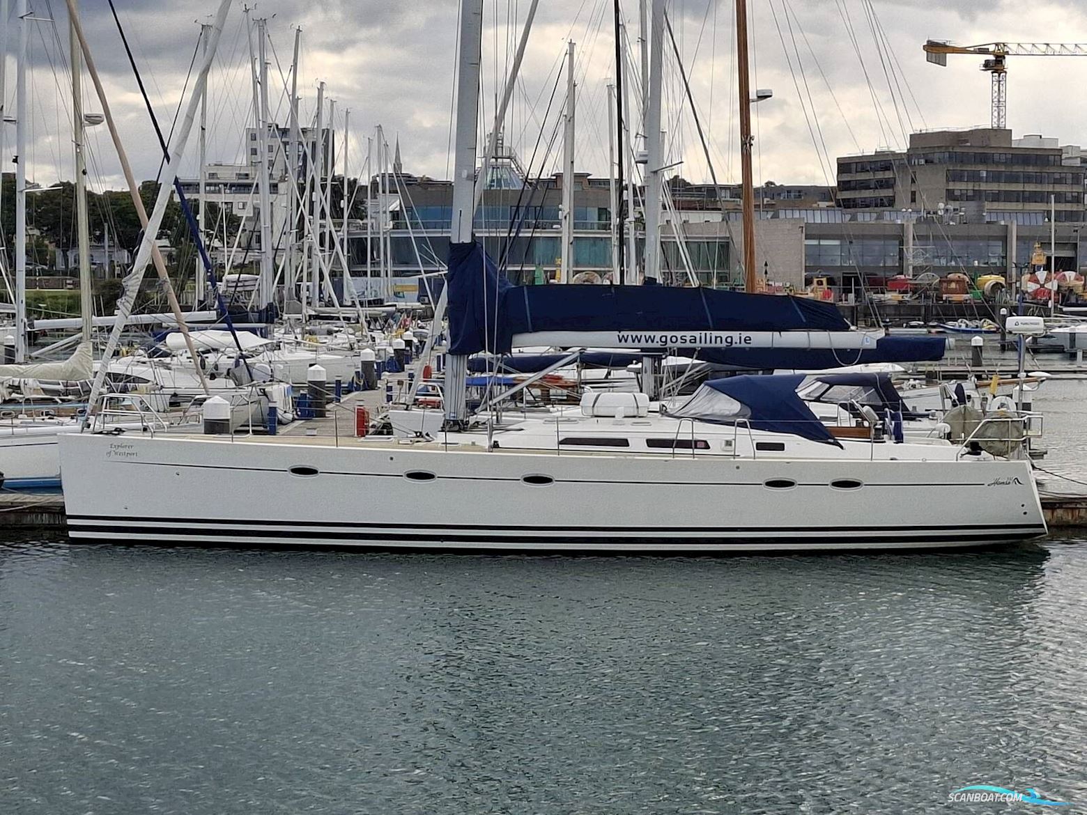 Hanse 531 Sejlbåd 2004, med Yanmar 4JH36 motor, Irland